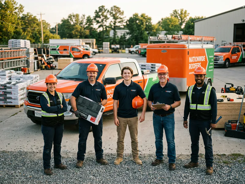 Natiowide Roofers - roof installation in Roanoke Rapids near me